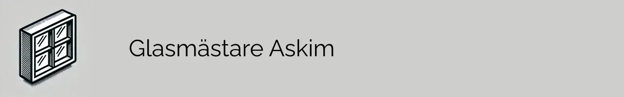 Glasmästare Askim