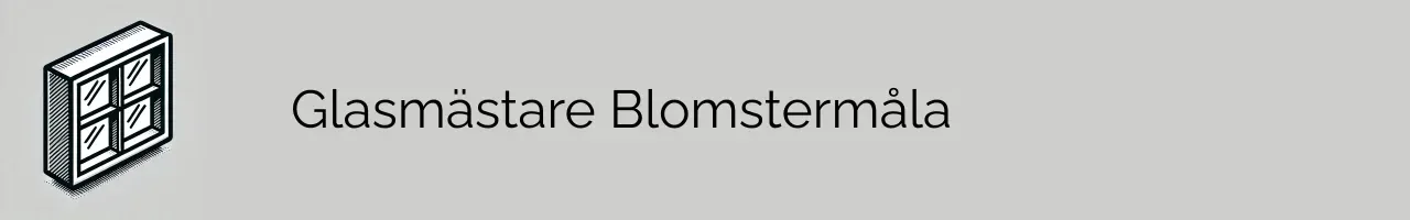 Glasmästare Blomstermåla