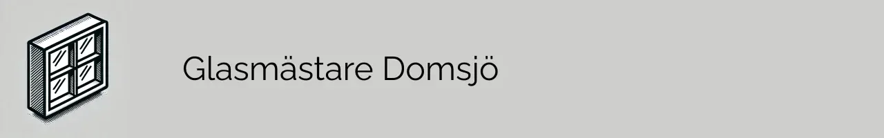 Glasmästare Domsjö