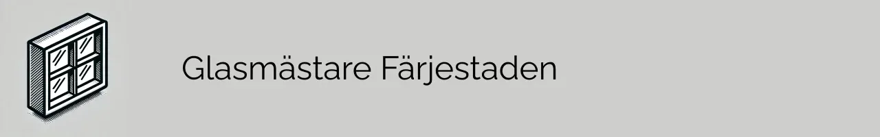 Glasmästare Färjestaden