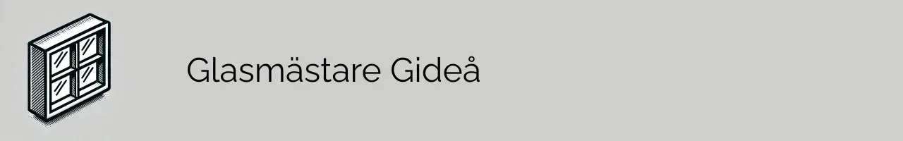 Glasmästare Gideå