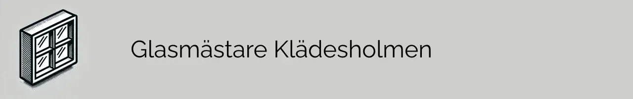 Glasmästare Klädesholmen