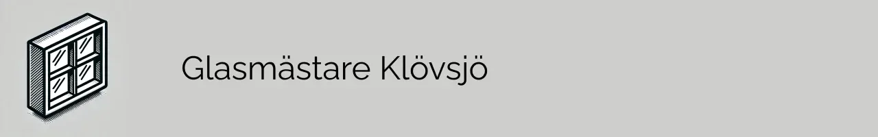 Glasmästare Klövsjö