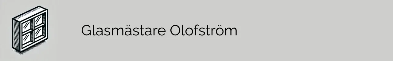 Glasmästare Olofström