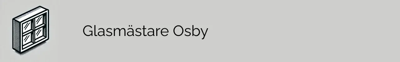 Glasmästare Osby