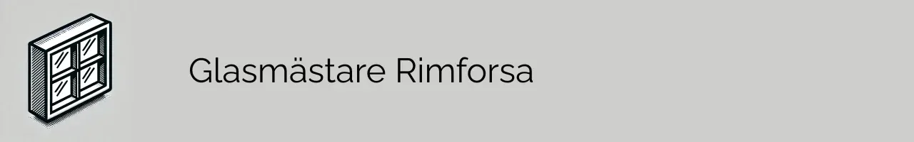 Glasmästare Rimforsa