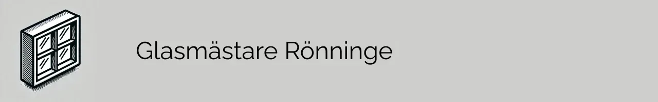 Glasmästare Rönninge